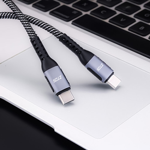 지토스 C타입 USB C to C 고속 충전케이블 삼성 아이폰 충전기 케이블 100w